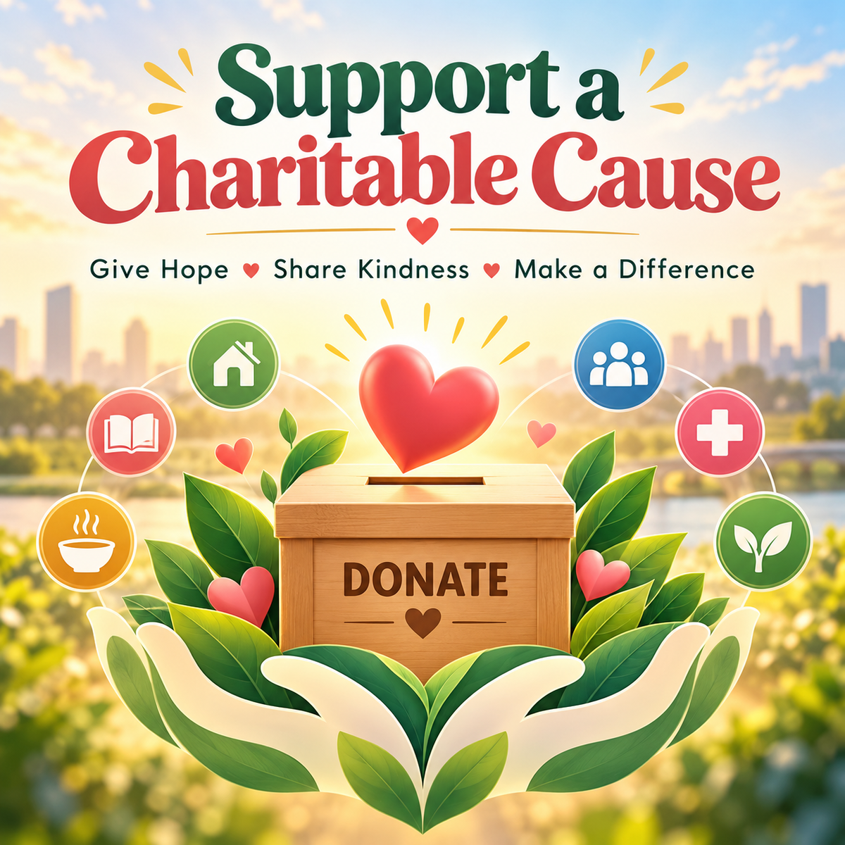 Support a Charitable Cause❤️